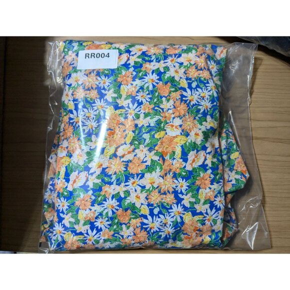 Anthropologie Mable Dress Womens Medium Floral Off-Shoulder Puff Sleeve - Picture 8 of 8